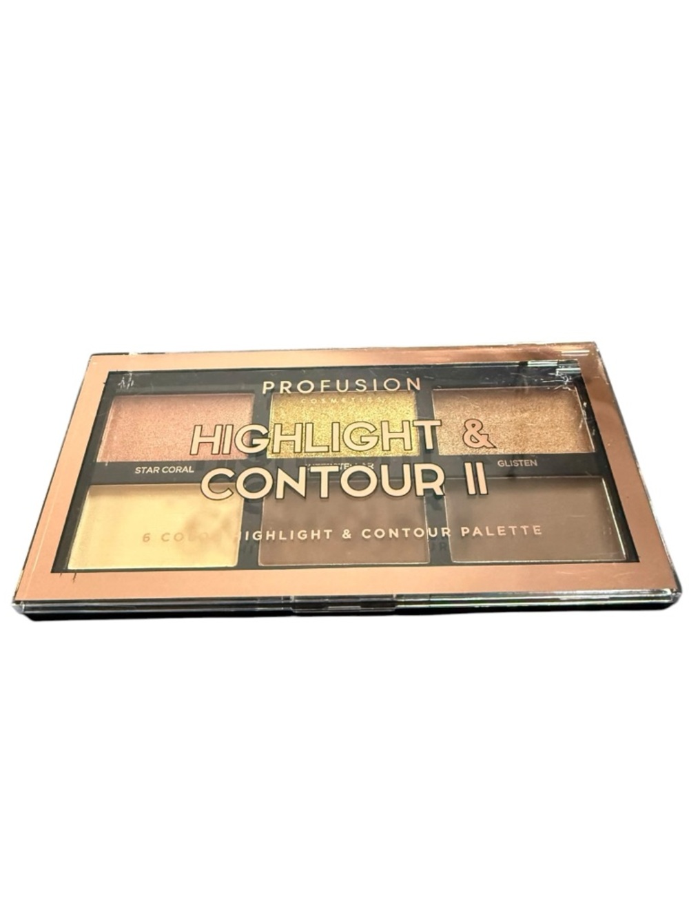 Profusion Cosmetics Highlight & Contour II Palette - Warm Gold & Bronze Shades